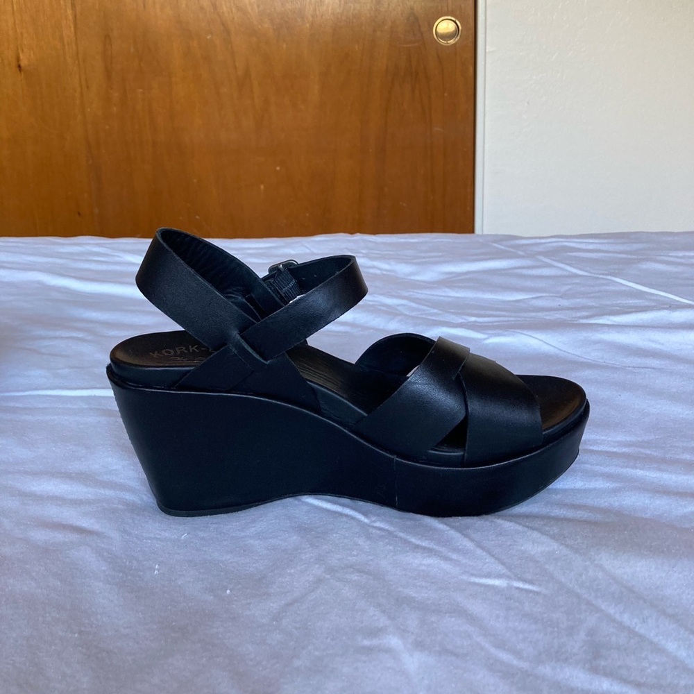 Kork-Ease Women's Black Sandals Size 8M - Picture 9 of 16